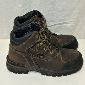 Irish Setter Red Wing 83200 Waterproof Leather Work Steel Toe Womens Boots 7.5